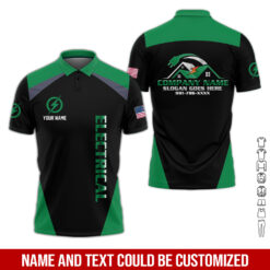 Personalized Electrician Service Uniform Shirt - photo 150