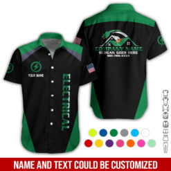 Personalized Electrician Service Uniform Shirt - photo 149