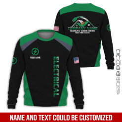 Personalized Electrician Service Uniform Shirt - photo 148