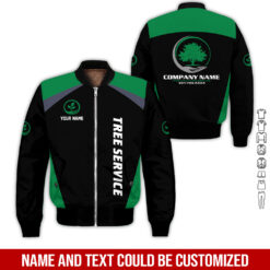 Tree Service Personalized Quarter Zip Hoodie - photo 23