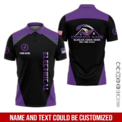 Personalized Electrician Service Uniform Shirt - photo 141