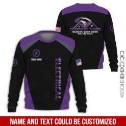 Personalized Electrician Service Uniform Shirt - photo 139