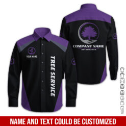 Tree Service Personalized Quarter Zip Hoodie - photo 16