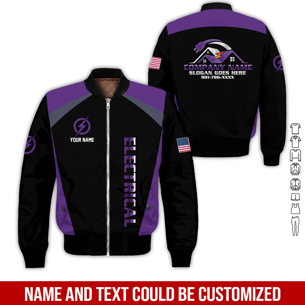 117 Personalized Electrician Service Uniform Shirt - photo 134