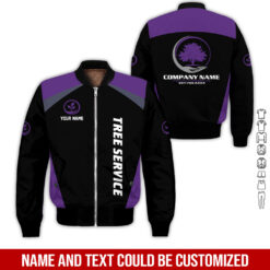 Tree Service Personalized Quarter Zip Hoodie - photo 14
