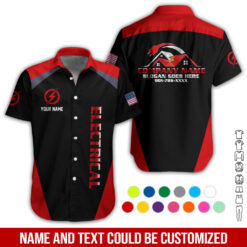 Personalized Electrician Service Uniform Shirt - photo 240