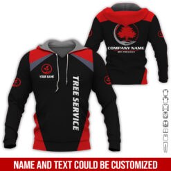 Tree Service Personalized Quarter Zip Hoodie - photo 117