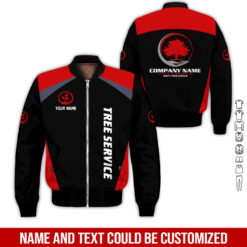 Tree Service Personalized Quarter Zip Hoodie - photo 113
