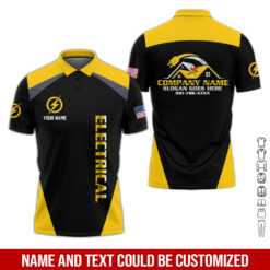 Personalized Electrician Service Uniform Shirt - photo 231