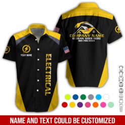Personalized Electrician Service Uniform Shirt - photo 229