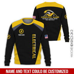 Personalized Electrician Service Uniform Shirt - photo 230