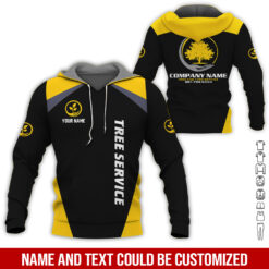Tree Service Personalized Quarter Zip Hoodie - photo 108