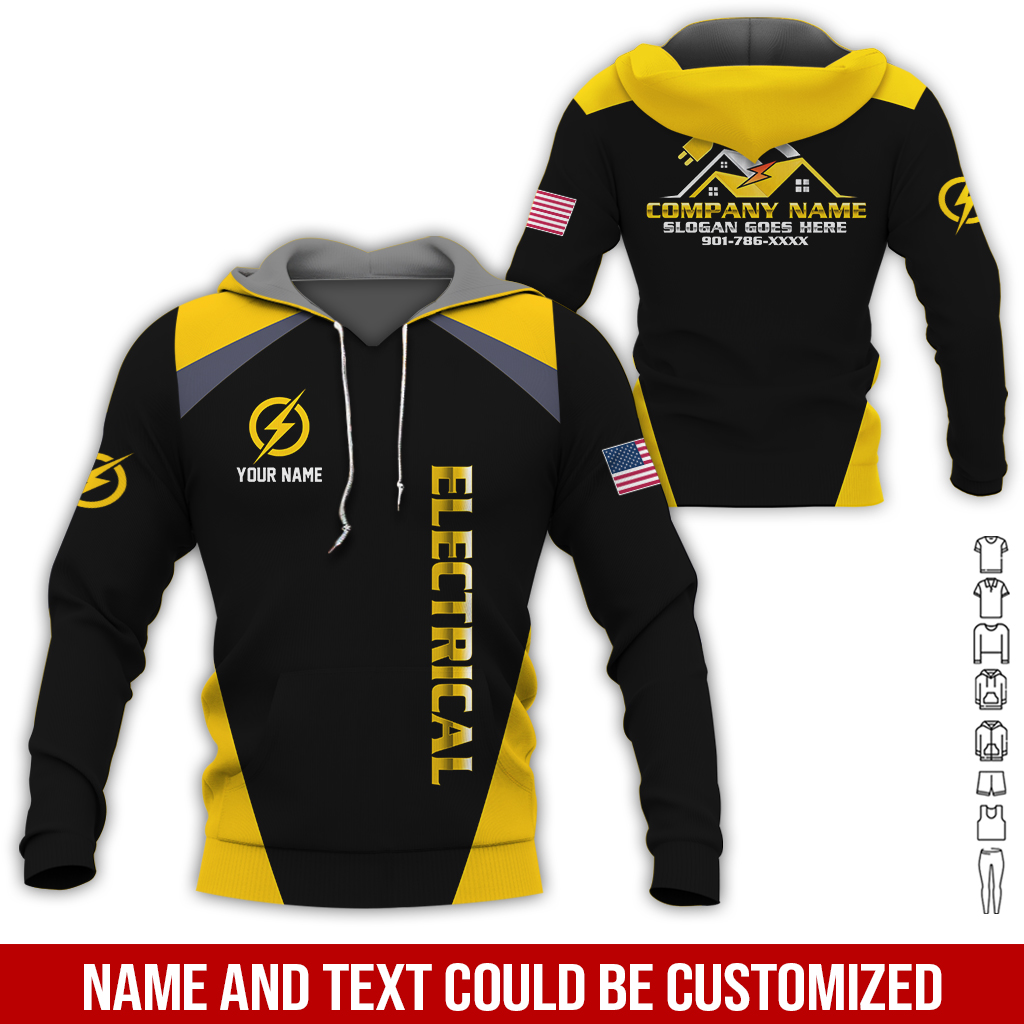 23 Personalized Electrician Service Uniform Shirt - photo 228