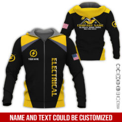 Personalized Electrician Service Uniform Shirt - photo 227