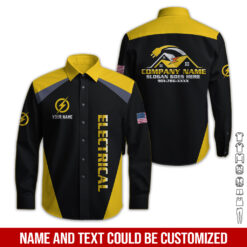 Personalized Electrician Service Uniform Shirt - photo 226