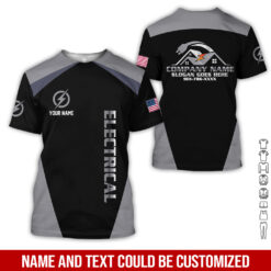 Personalized Electrician Service Uniform Shirt - photo 223