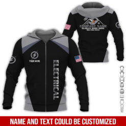 Personalized Electrician Service Uniform Shirt - photo 218