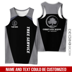 Tree Service Personalized Quarter Zip Hoodie - photo 96