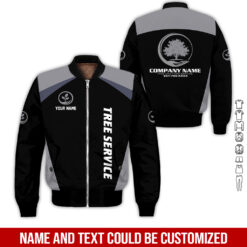 Tree Service Personalized Quarter Zip Hoodie - photo 95