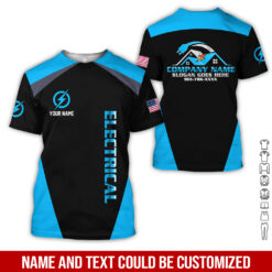 Personalized Electrician Service Uniform Shirt - photo 214