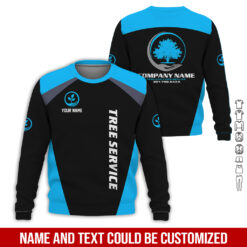 Tree Service Personalized Quarter Zip Hoodie - photo 91