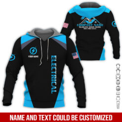 Personalized Electrician Service Uniform Shirt - photo 210