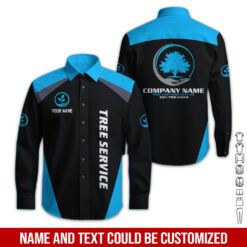 Tree Service Personalized Quarter Zip Hoodie - photo 88