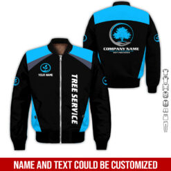 Tree Service Personalized Quarter Zip Hoodie - photo 86