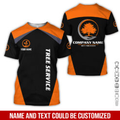 Tree Service Personalized Quarter Zip Hoodie - photo 85