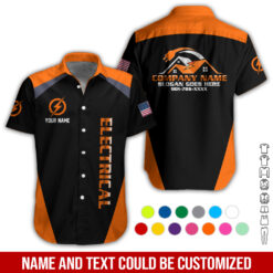 Personalized Electrician Service Uniform Shirt - photo 202