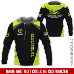 Personalized Electrician Service Uniform Shirt - photo 246