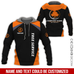 Tree Service Personalized Quarter Zip Hoodie - photo 81