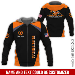Personalized Electrician Service Uniform Shirt - photo 200