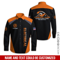 Personalized Electrician Service Uniform Shirt - photo 199