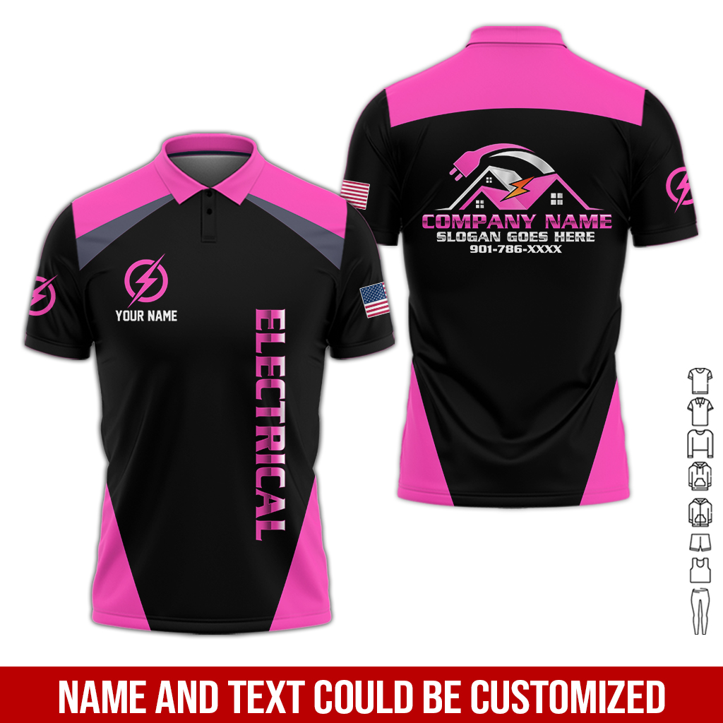 56 Personalized Electrician Service Uniform Shirt - photo 194
