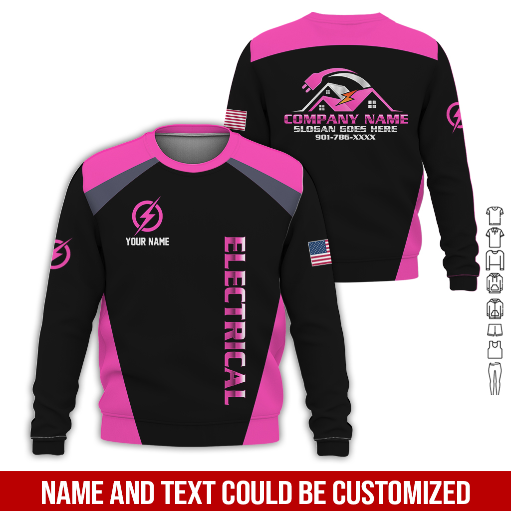 58 Personalized Electrician Service Uniform Shirt - photo 193