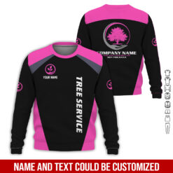 Tree Service Personalized Quarter Zip Hoodie - photo 73