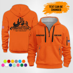 Custom Building Company 3D Quarter Zip Hoodie - photo 15