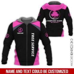 Tree Service Personalized Quarter Zip Hoodie - photo 71