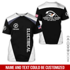 Personalized Electrician Service Uniform Shirt - photo 187