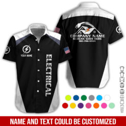 Personalized Electrician Service Uniform Shirt - photo 185