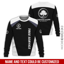 Tree Service Personalized Quarter Zip Hoodie - photo 64