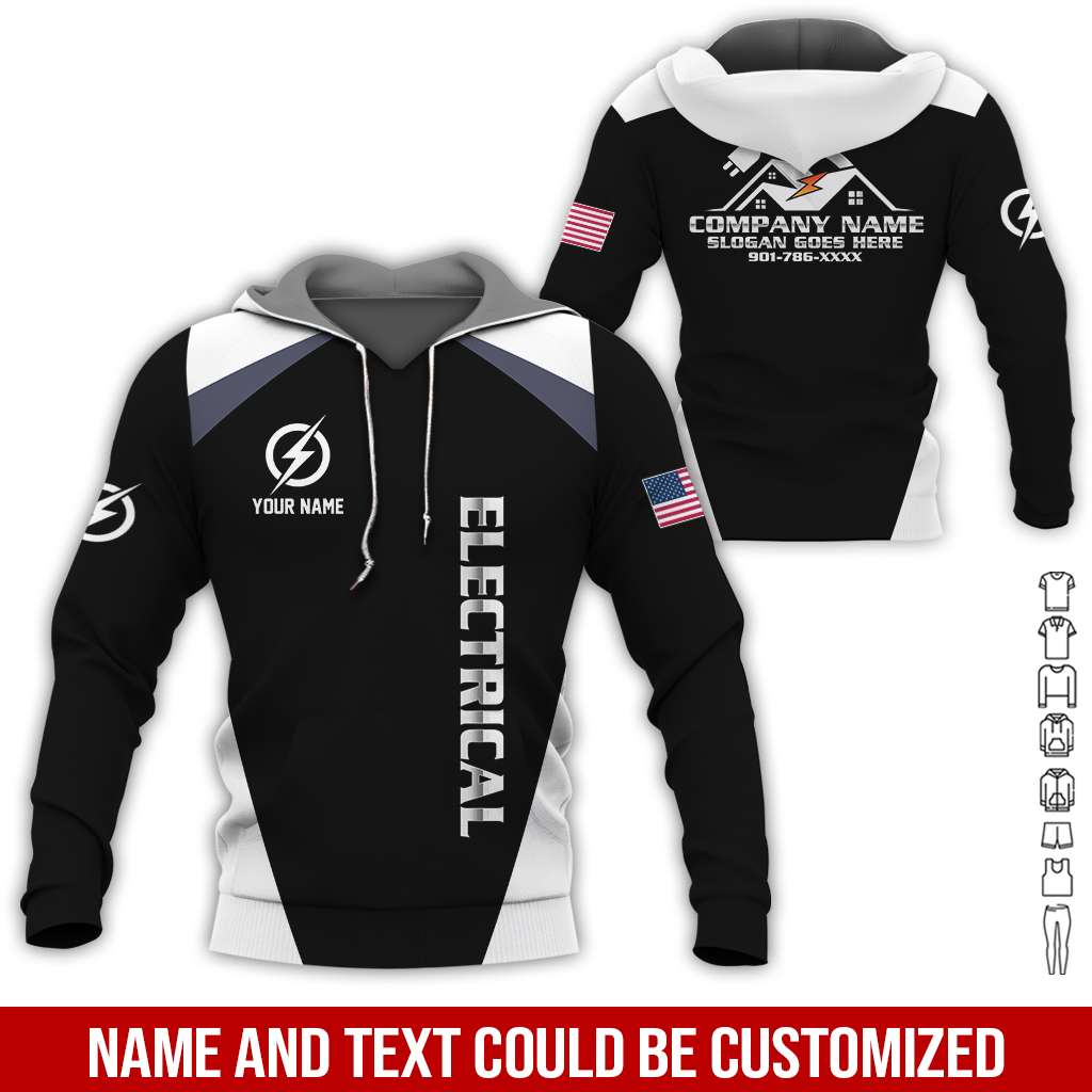 68 Personalized Electrician Service Uniform Shirt - photo 183