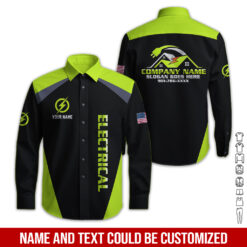 Personalized Electrician Service Uniform Shirt - photo 244
