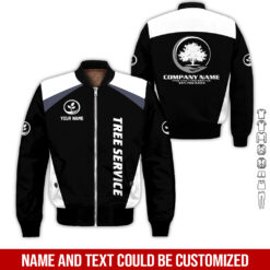 Tree Service Personalized Quarter Zip Hoodie - photo 59