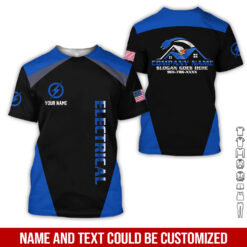 Personalized Electrician Service Uniform Shirt - photo 178