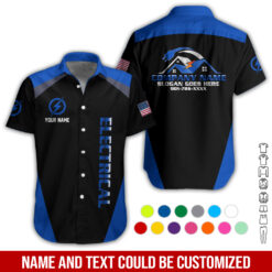 Personalized Electrician Service Uniform Shirt - photo 175