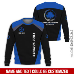 Tree Service Personalized Quarter Zip Hoodie - photo 55