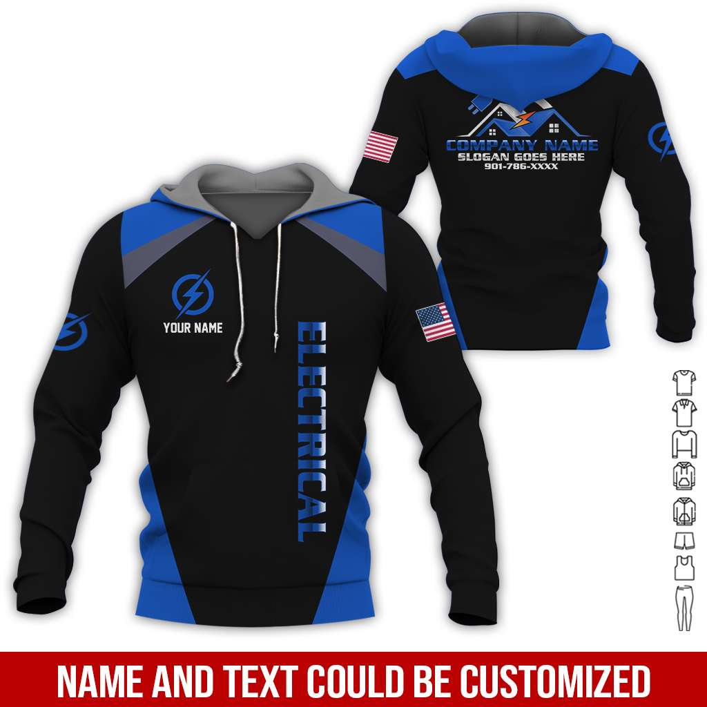 77 Personalized Electrician Service Uniform Shirt - photo 174