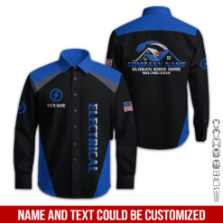 Personalized Electrician Service Uniform Shirt - photo 172